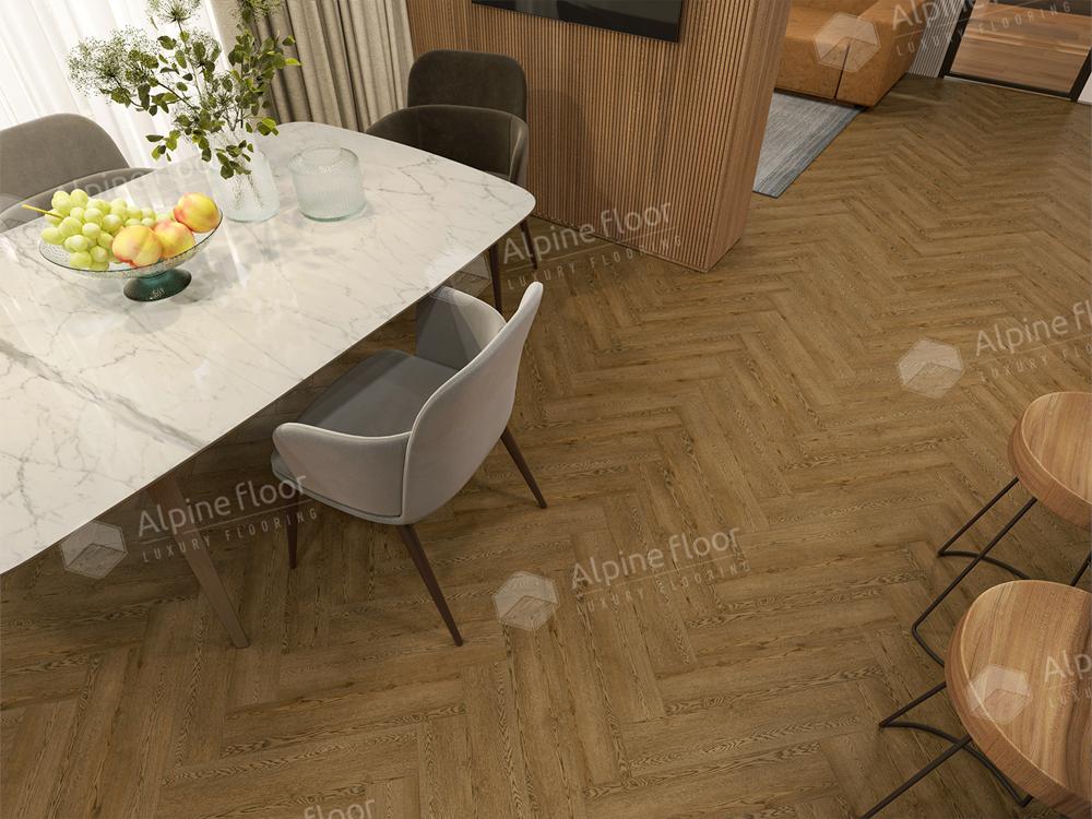 Кварцвиниловая плитка Alpine Floor Parquet LVT ЕСО 16-32 Дуб Селена
